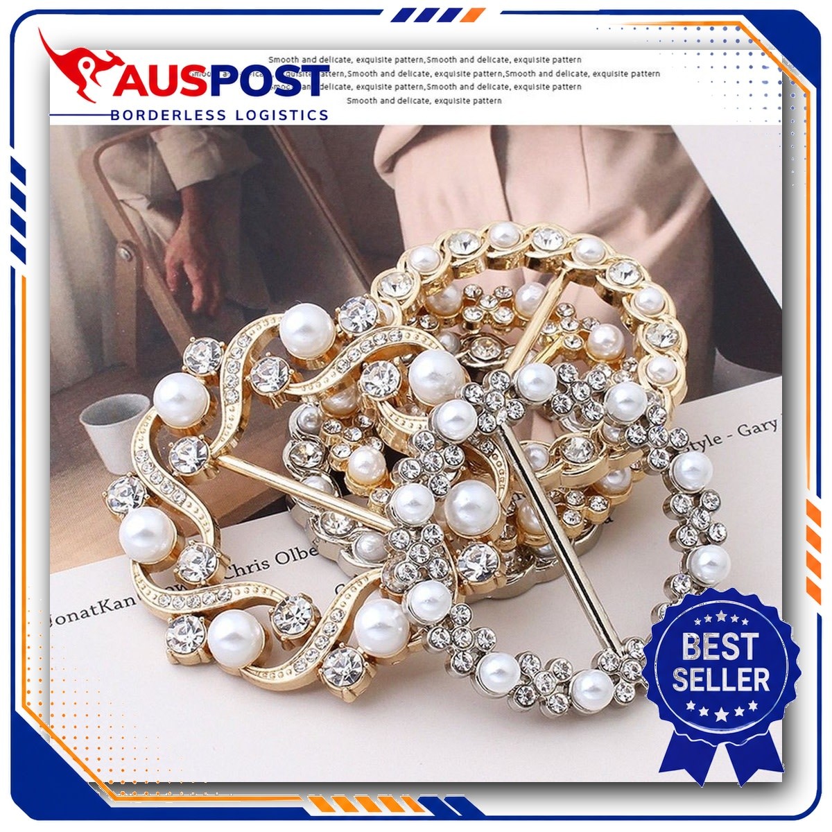 T-Shirt Clip Waist Buckle Shawl Buckle Scarf Ring Clips for Fashion Accessories