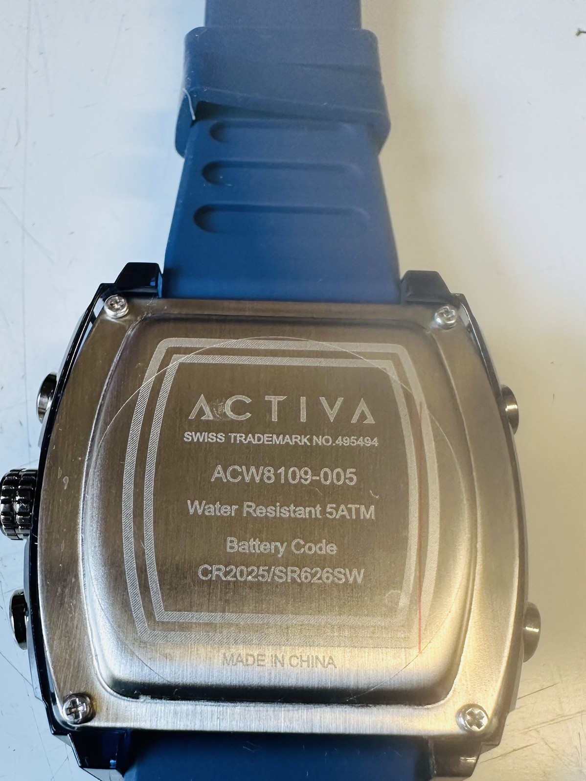 Activa X Invicta Digital Men’s Watch 45mm Black ACW8109-005New w/ Box & Papers