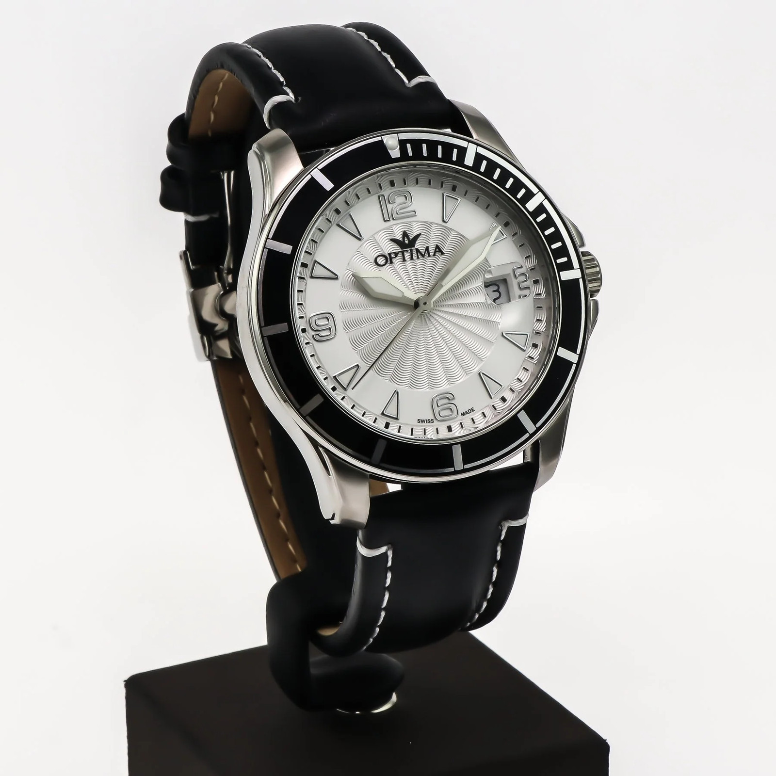 Optima – Swiss Watch – OSM422-SL-1 Ronda de Cuarzo Suiza 43 mm OSM422 50