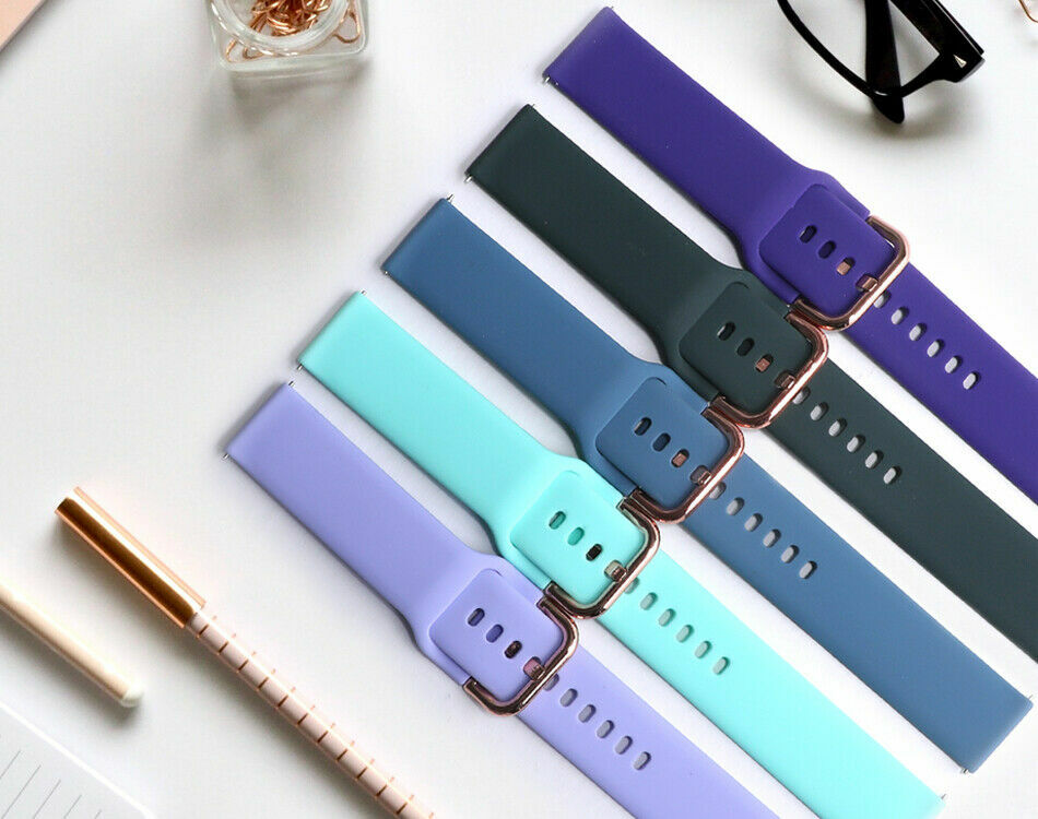 20mmFor Garmin Forerunner 245 / 645 /Music Silicone Sports Band Strap Breathable