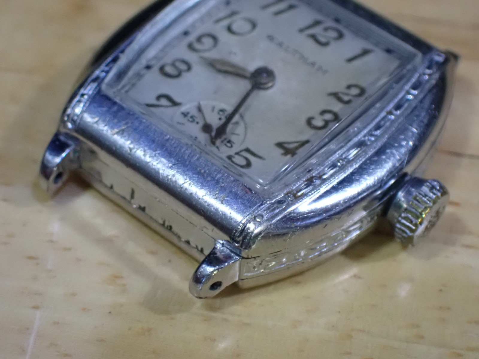 417 Waltham 15 Jewel Men’s Manual Wind Wristwatch good balance 1935