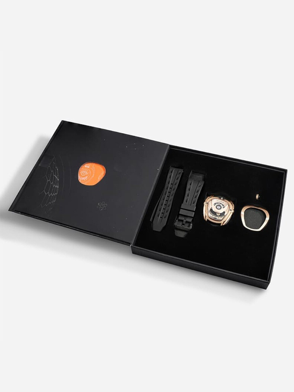 Tsar Bomba TB8213A-07(1+2)SET Mens Watch Reactor Interchangeable Automatic Wa…