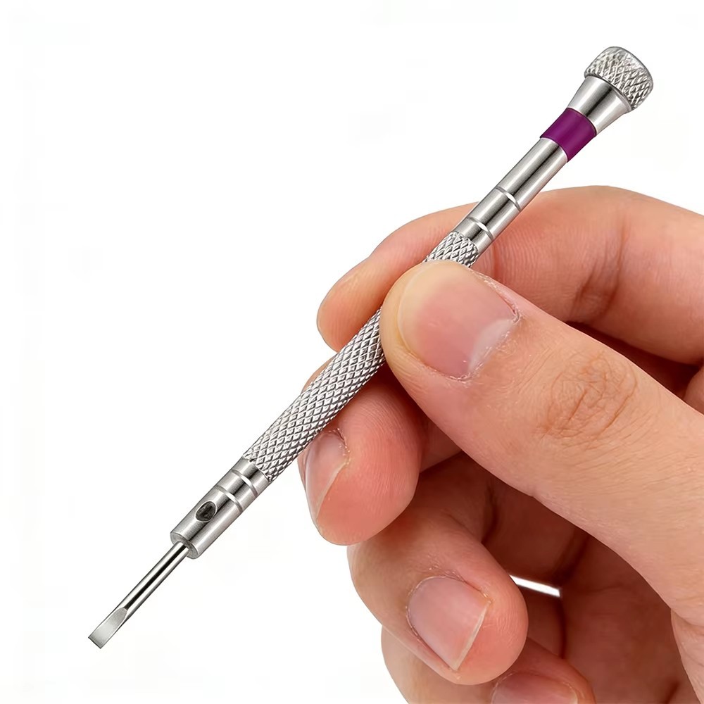 5pcs Watch Repair Screwdriver Set 0.8-1.6mm Steel Band Link pin Remover Tool