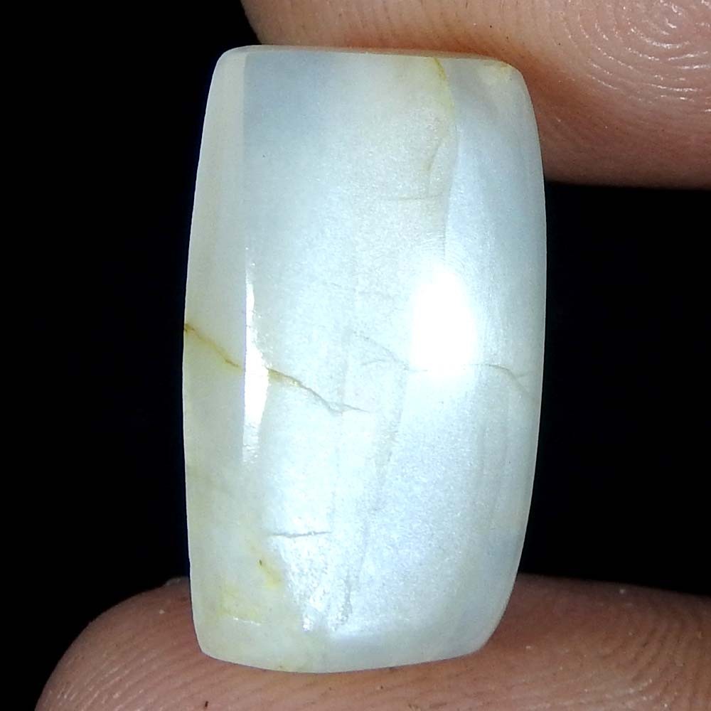 11.60Cts100%Natural Quality Silky Monnstone Cushion Cabochon Loose Gemstone
