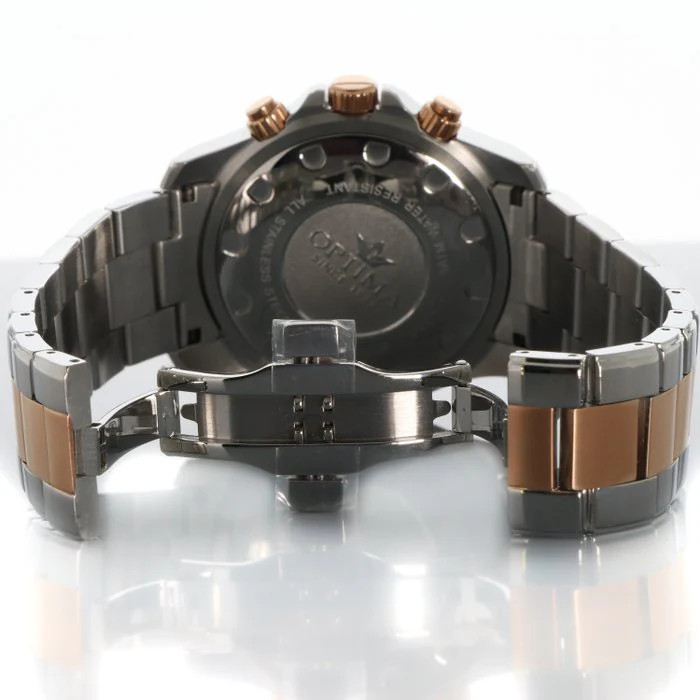 Optima – Swiss Chronograph – OSC422-SR-4 – No Reserve Price – Men –