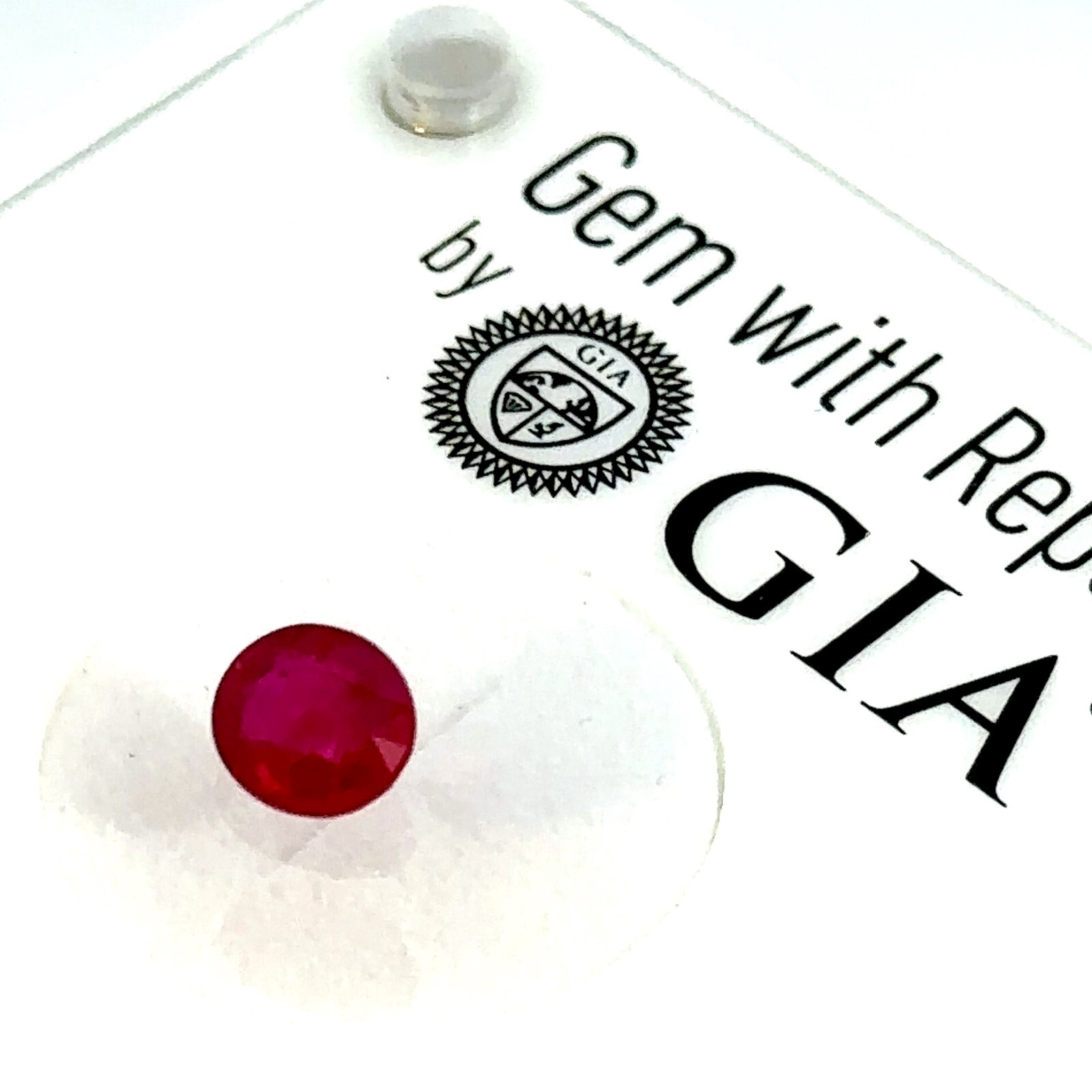 GIA Certified 1.03 Carats 6.31 x 5.59mm Oval Burmese Ruby Loose Gemstone – G012