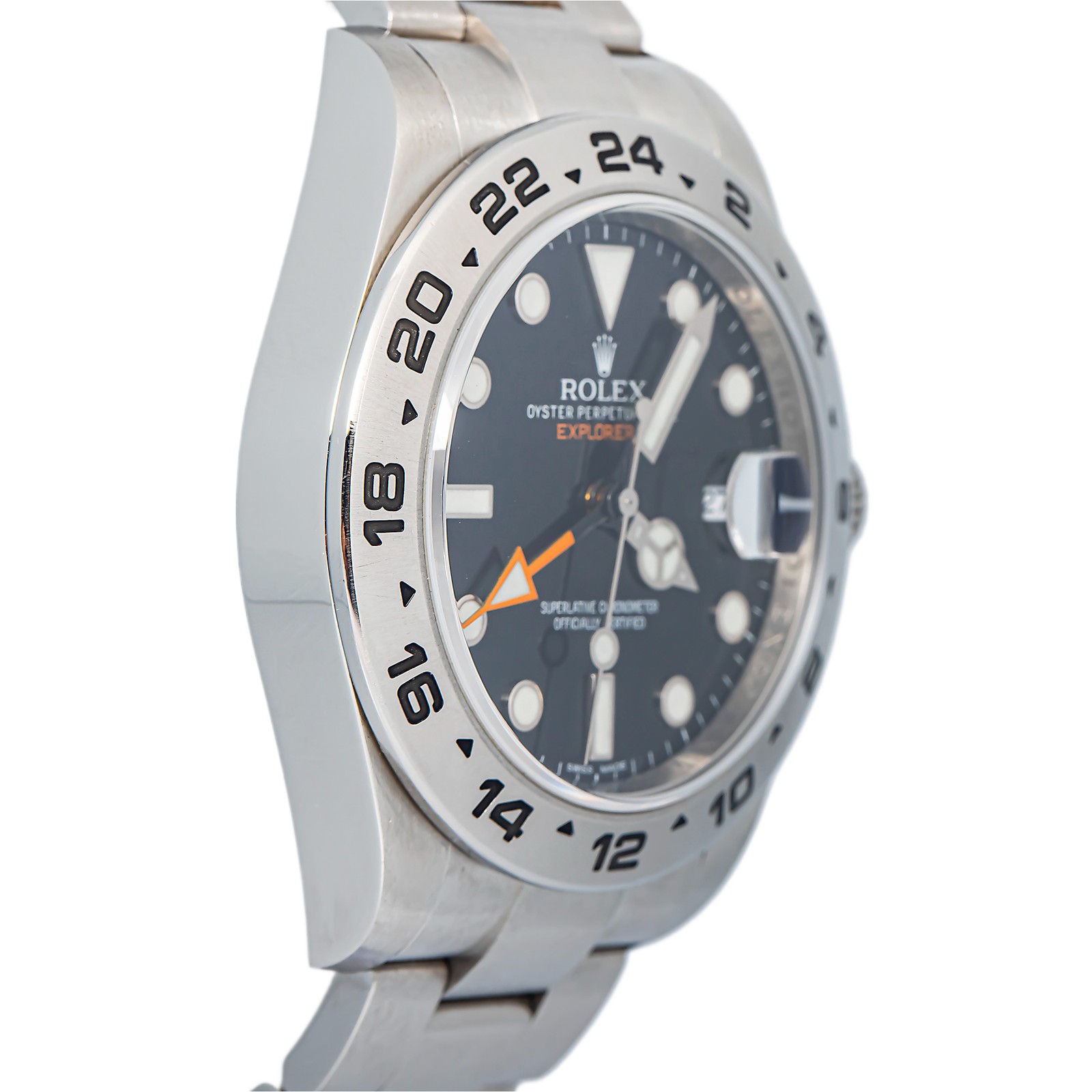 Rolex Explorer II 216570 MINT Stainless Oyster Automatic Black Dial Men’s 42mm