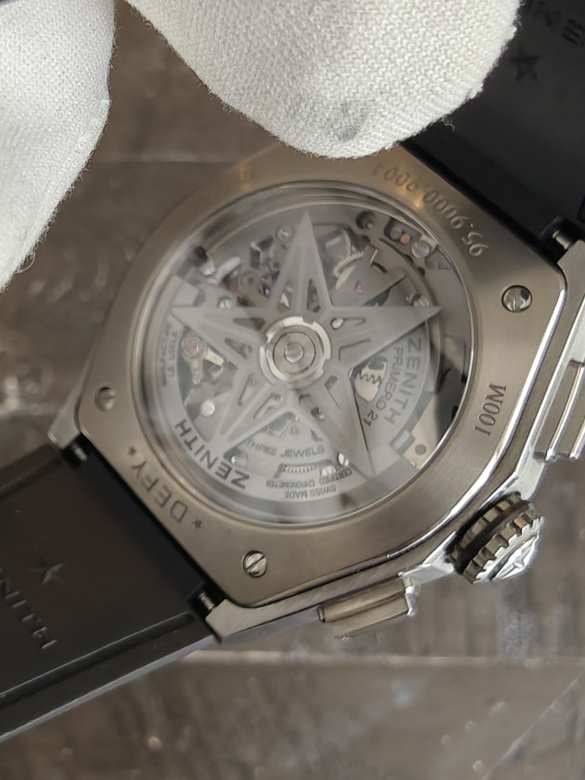 Zenith Defy Gray Men’s Watch – 95.9000.9004/78.R782
