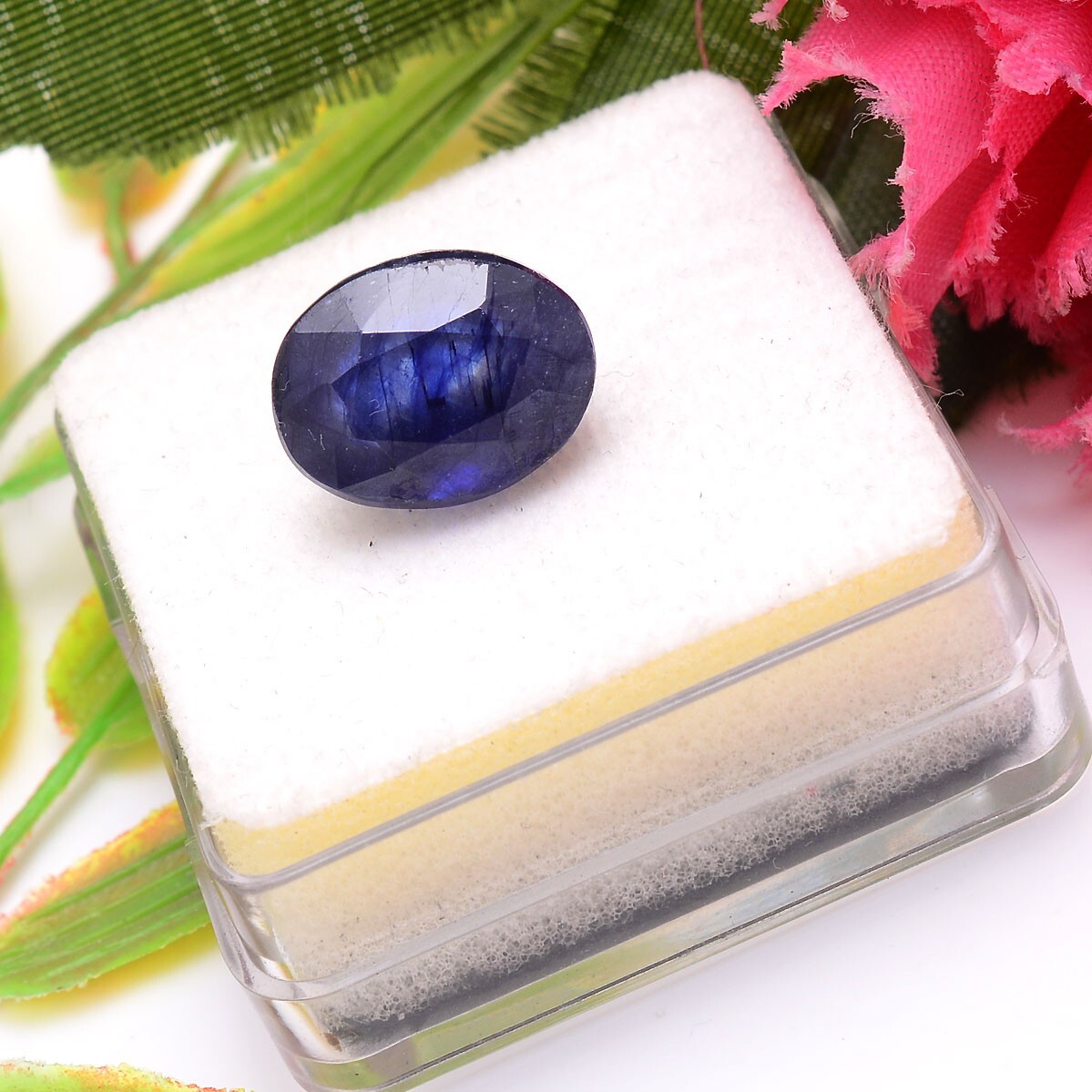 11.80 Cts Natural Blue Sapphire 13.55*10.50mm Oval Cut Stunning Loose Gemstone