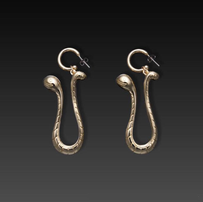 Premium Bandai One Piece Boa Hancock Ear Accessory Pierced Earrings PSL