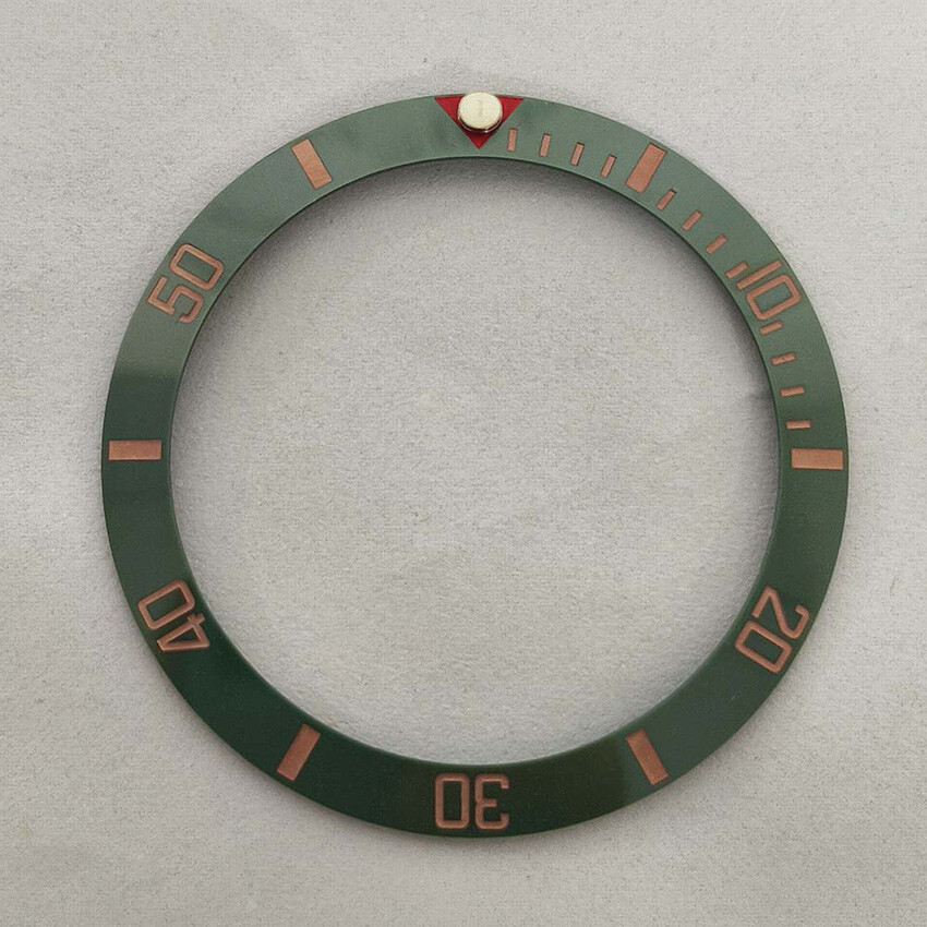 Beveled Outside Diameter 38MM Inside Diameter 30.5MM Ceramic SUB Watch Bezel