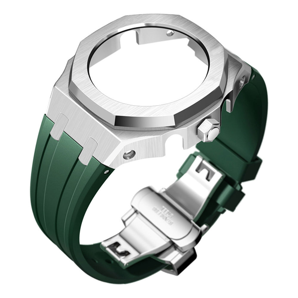 Premium 316L Stainless Steel Case + Strap AP Mod Kit for Casioak GA2100/GA2110