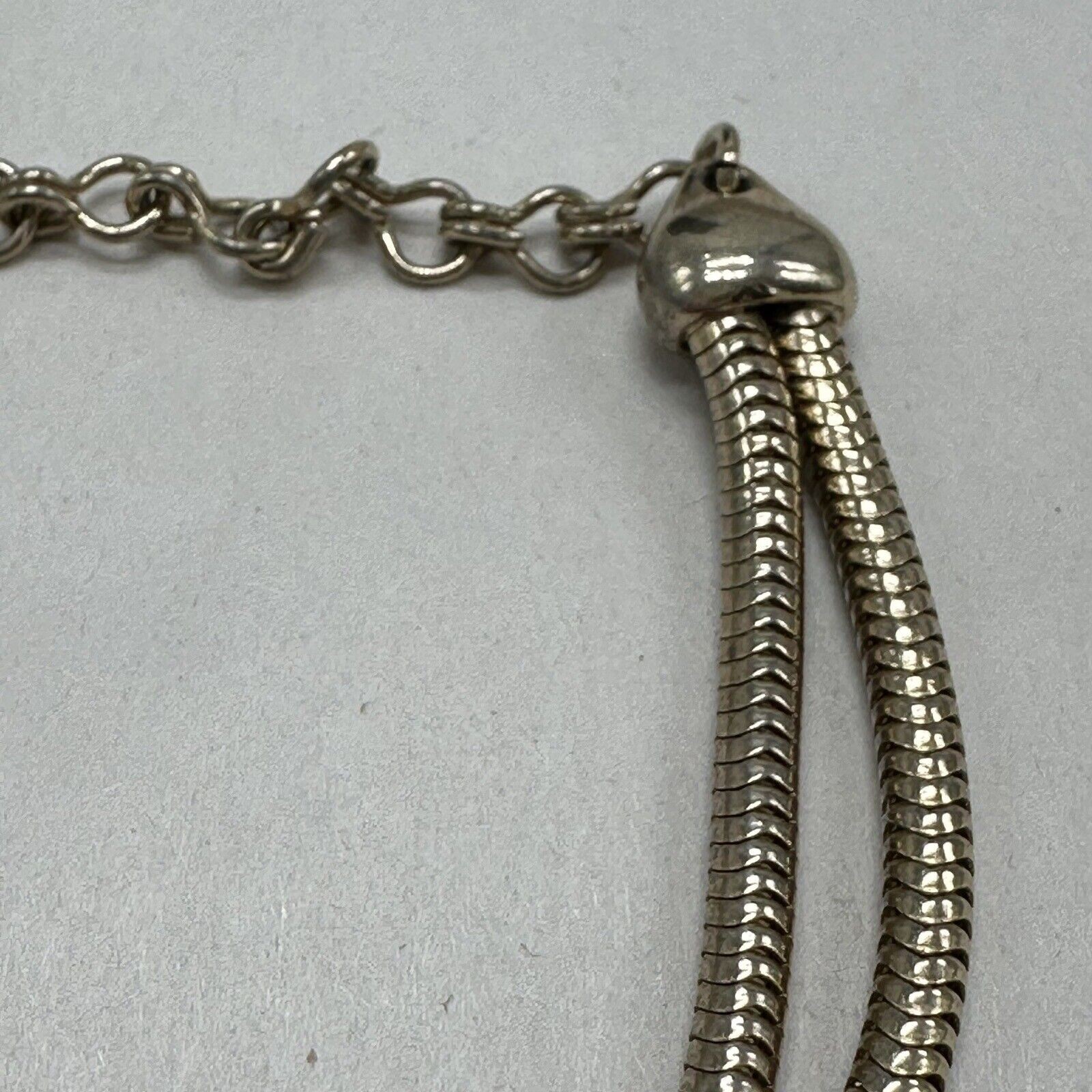 Vintage Boucher Choker Style Necklace Brutalist White Enamel Gold Tone FLAWED