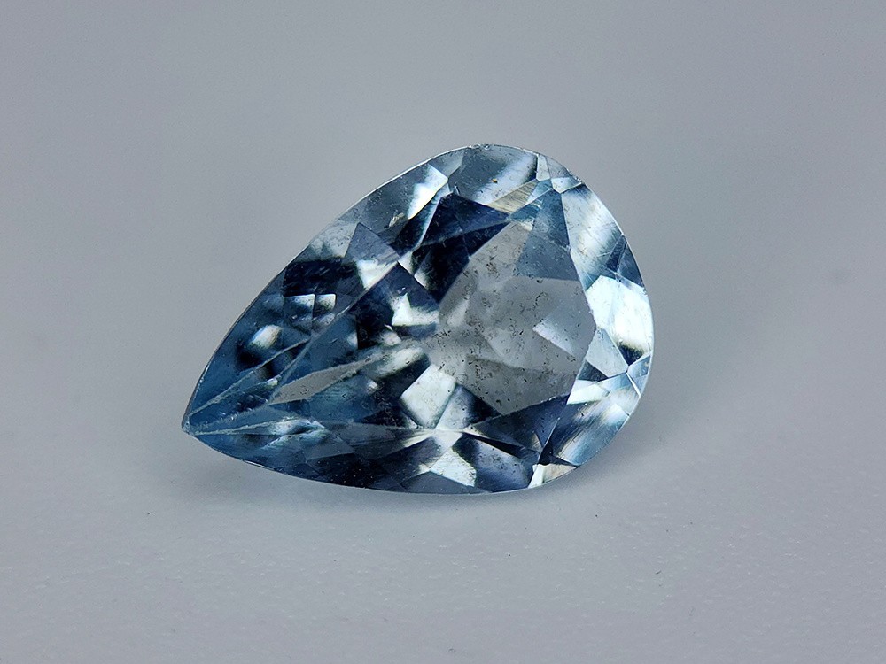 Stunning Natural Santa Maria Aquamarine 1.55 Carats Loose Faceted Gemstone
