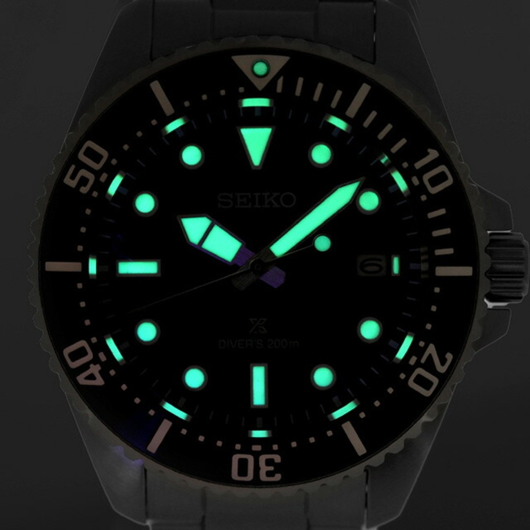 Seiko Prospex SBDJ061 Solar Diver Scuba Men’s Watch Steel Japan