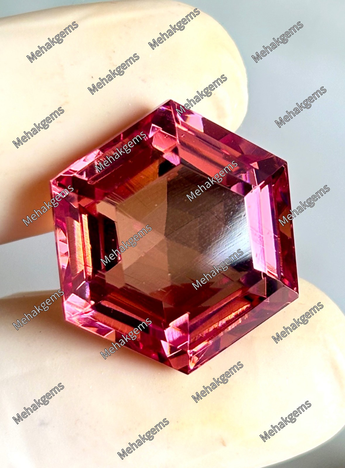 36 Ct Zultanite Gemstone, Color Changing Diaspore, Hexagon Cut, Jewelry Making