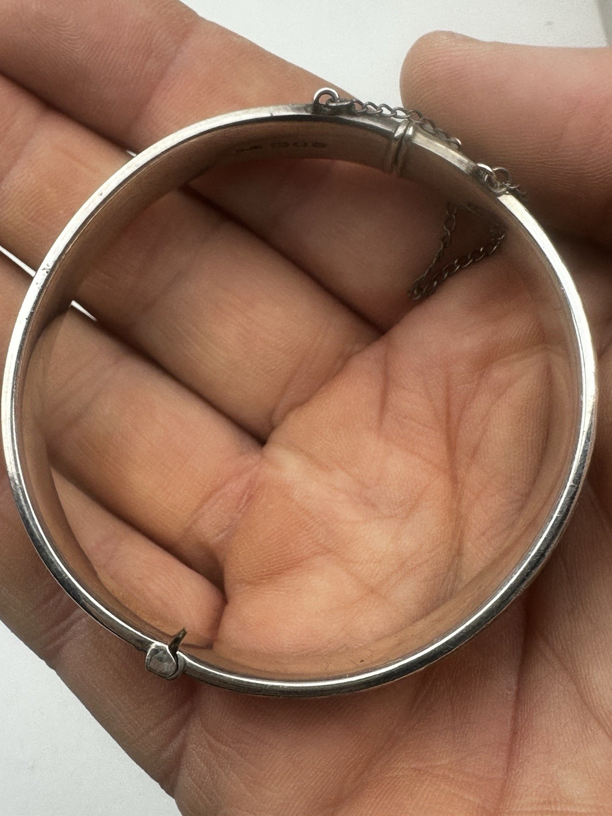 Sterling .925 Silver Hallmarked Solid Engraved Design Bracelet Ship Worldwide