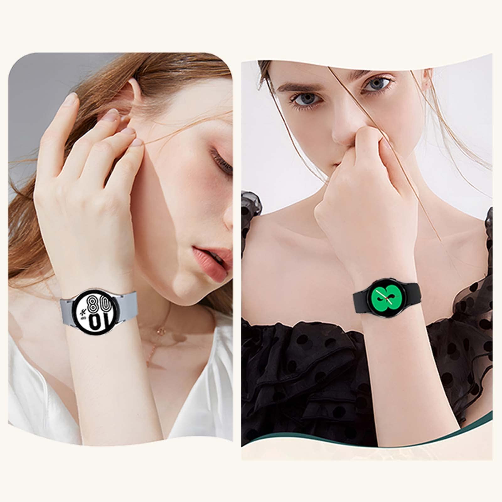 8 Pack No Gap Bands Compatible with Samsung Galaxy Watch 7 6 5 4 Band 40mm 44…