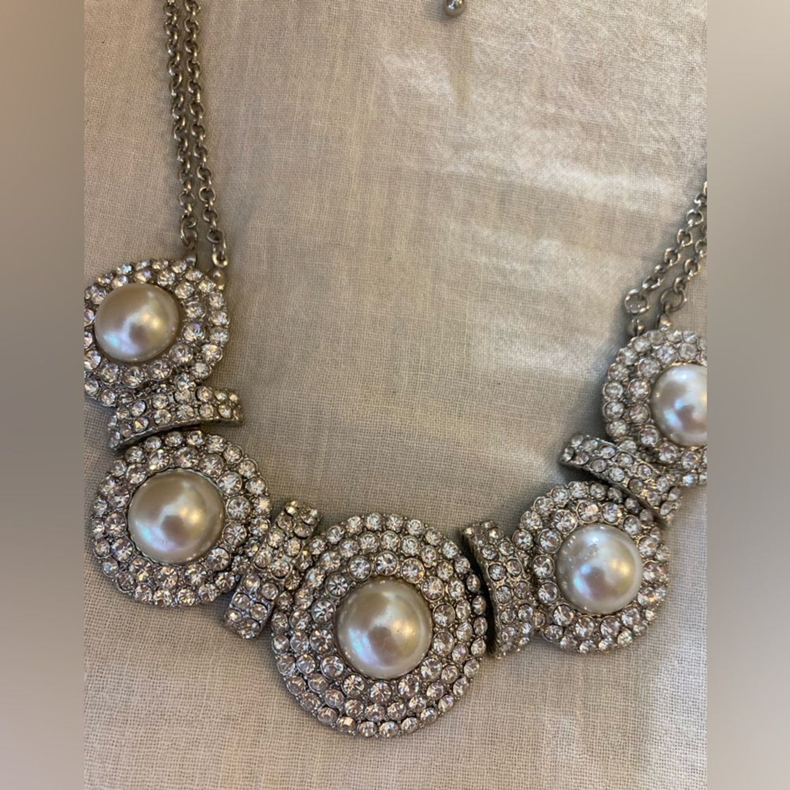 Brilliant Stones Statement Runway Bling Necklace