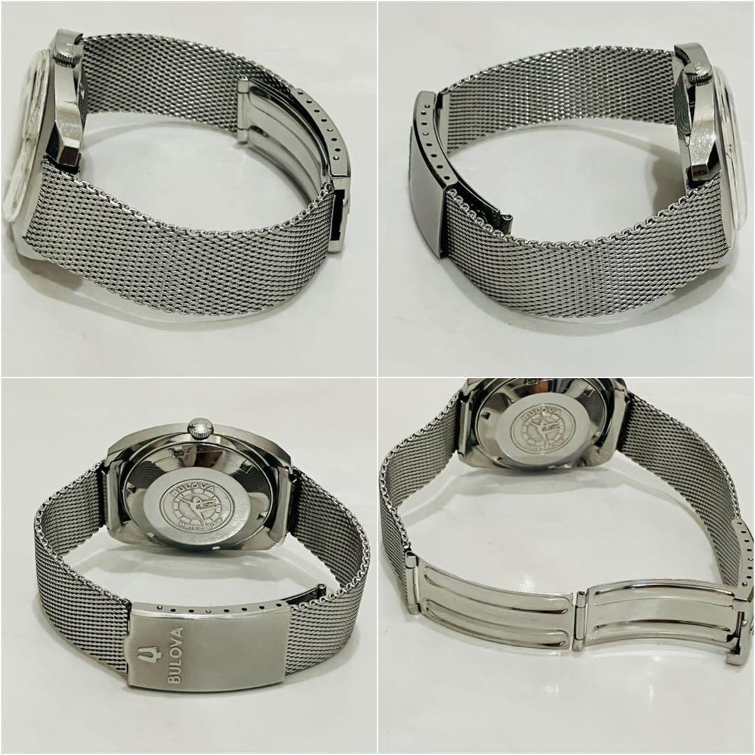 60s BULOVA 23 Jewel Antique Automatic Mesh Belt
