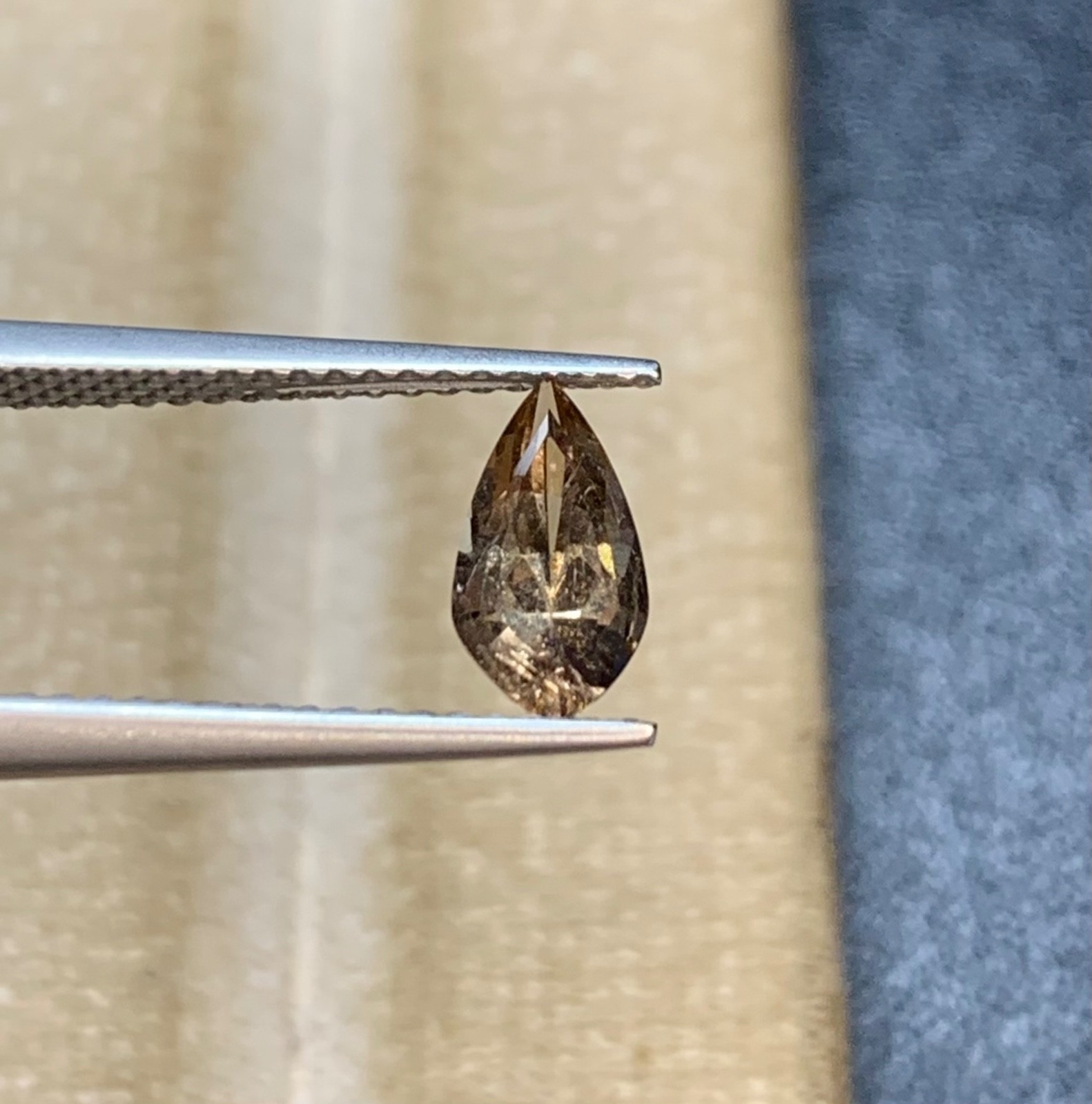 Natural Axinite Gemstone, 0.73 Crt From Gilget