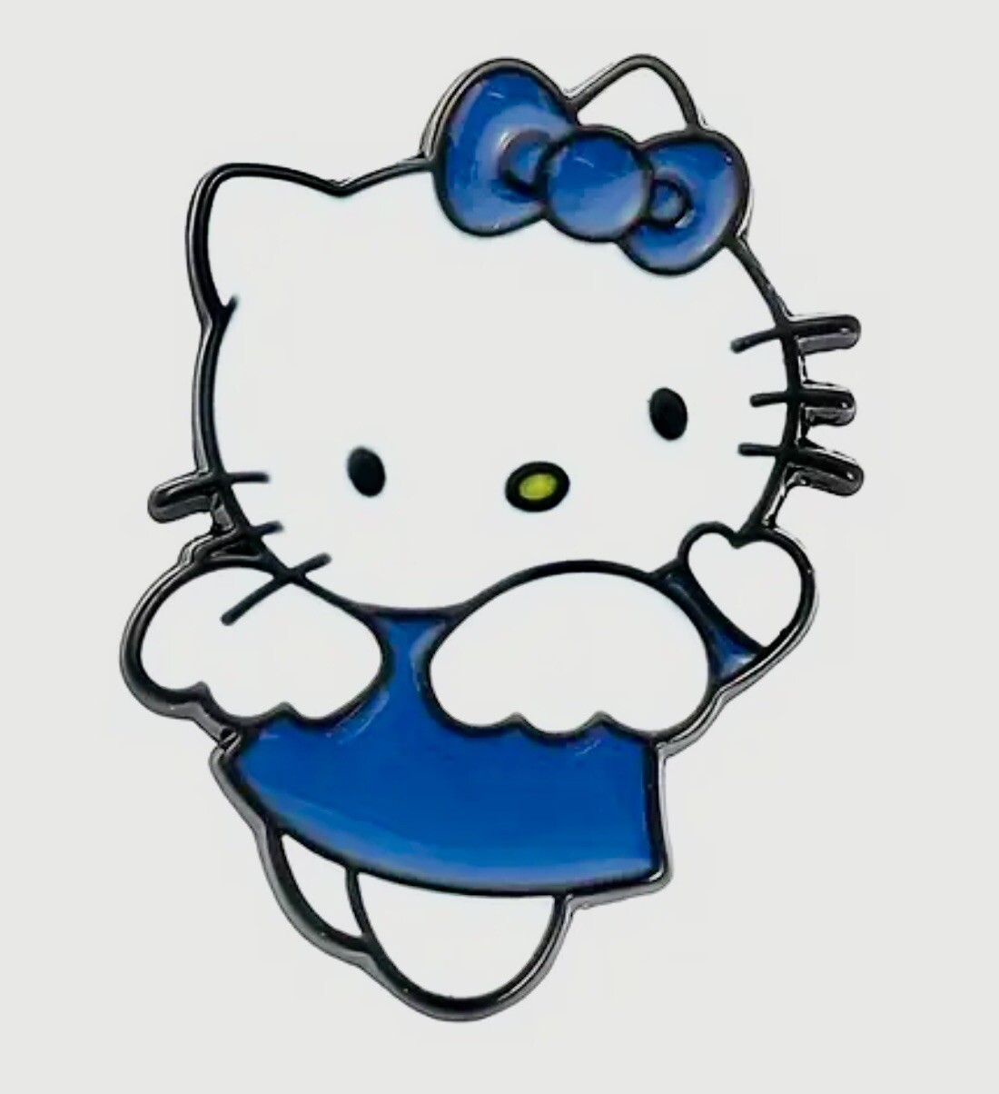 Hello Kitty Dressed As An Angel, Enamel, Alloy, Pin, Brooch