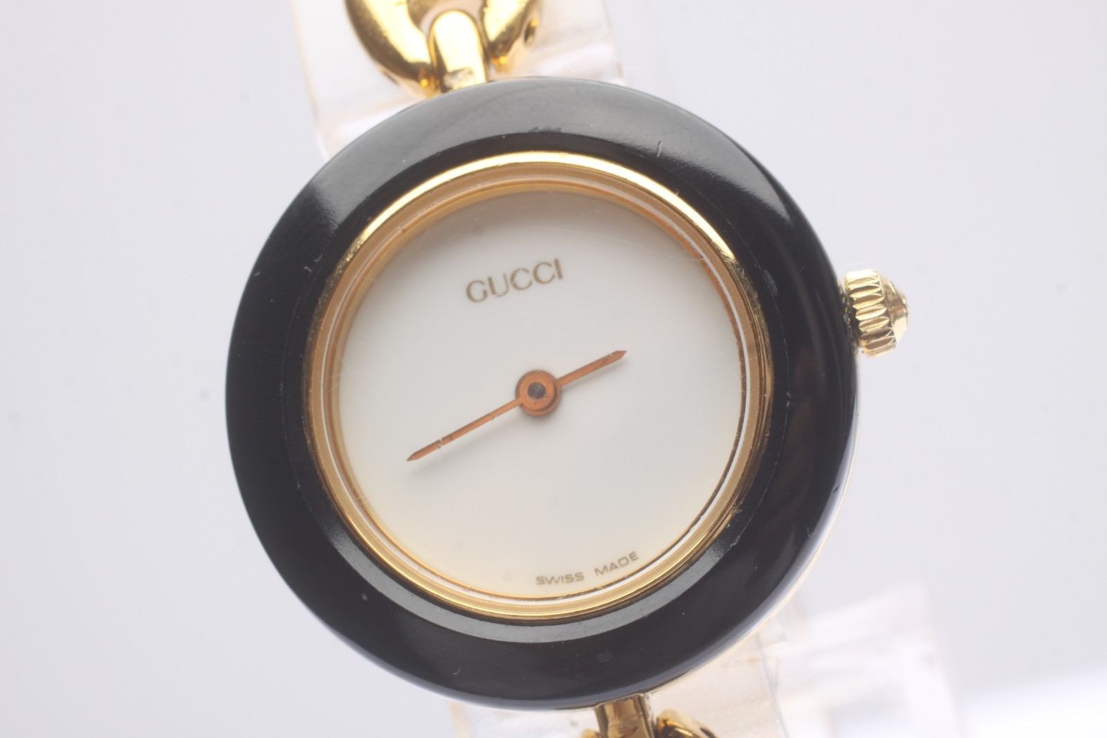 Vintage [EXC+6 w/Box] Gucci Change Bezel 11/12.2 6 Colors Quartz Ladies Watc