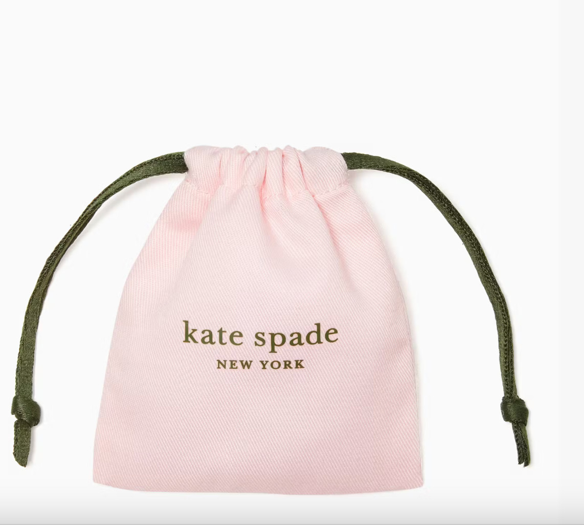 NEW Kate Spade Watermelon Crystal Necklace Pendant Pink Gold KC752 w/ Receipt