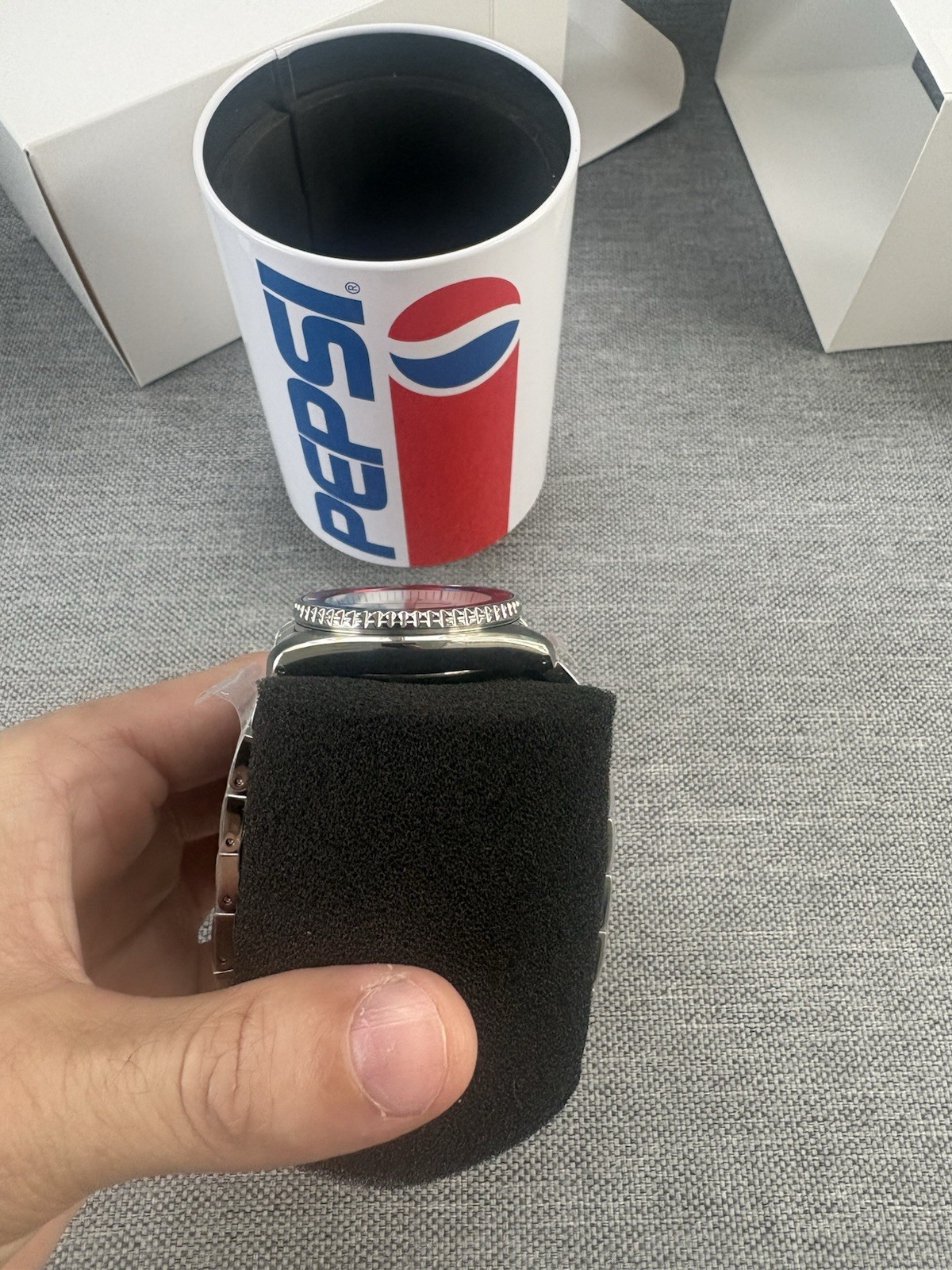 Seiko 5 Sports x Pepsi Limited Edition – SRPL99 – Seiko Pepsi Silver New/Unworn