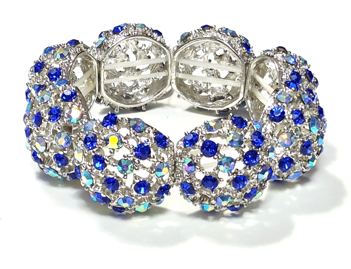 Women’s Romantic Bracelet with Rhinestones – Please Choose Color