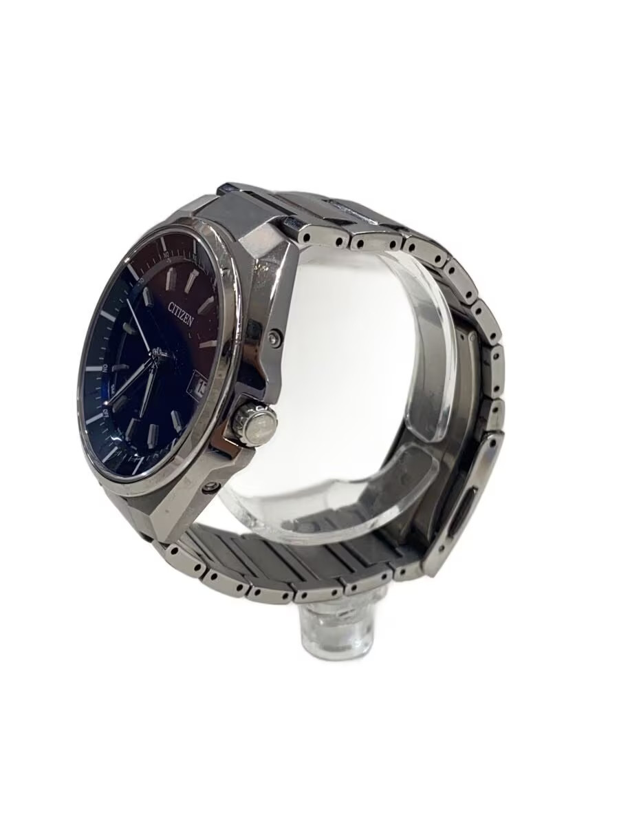 CITIZEN Solar Watch Analog Stainless NVY SLV H128 R006860