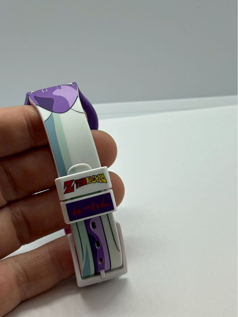 Swatch x Dragon Ball Z Frieza Watch GZ359 Quartz Analog Anime Purple Working