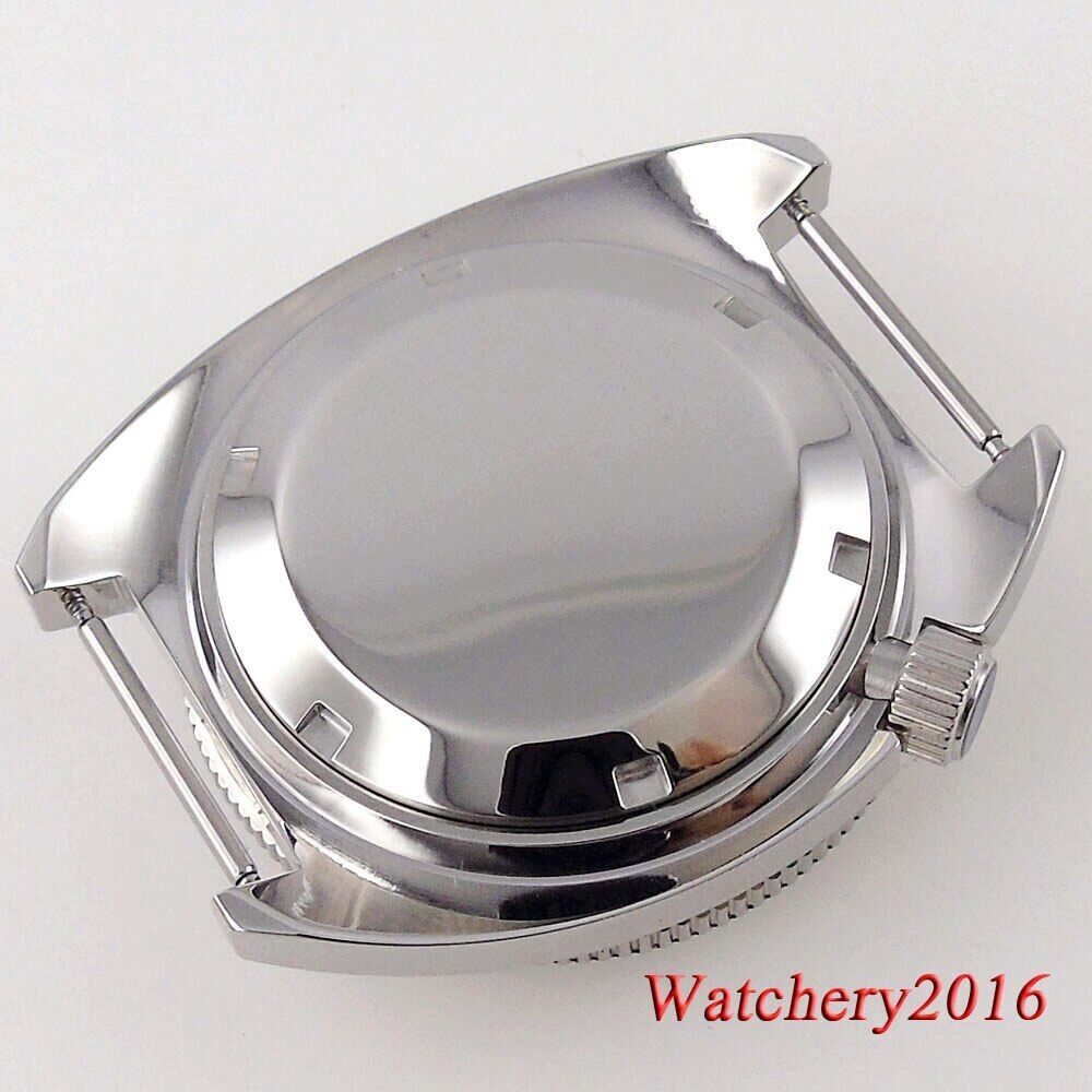 41mm Watch Case Fit for NH35 NH36 PT5000 ETA 2824 ST2130 Domed Sapphire Glass