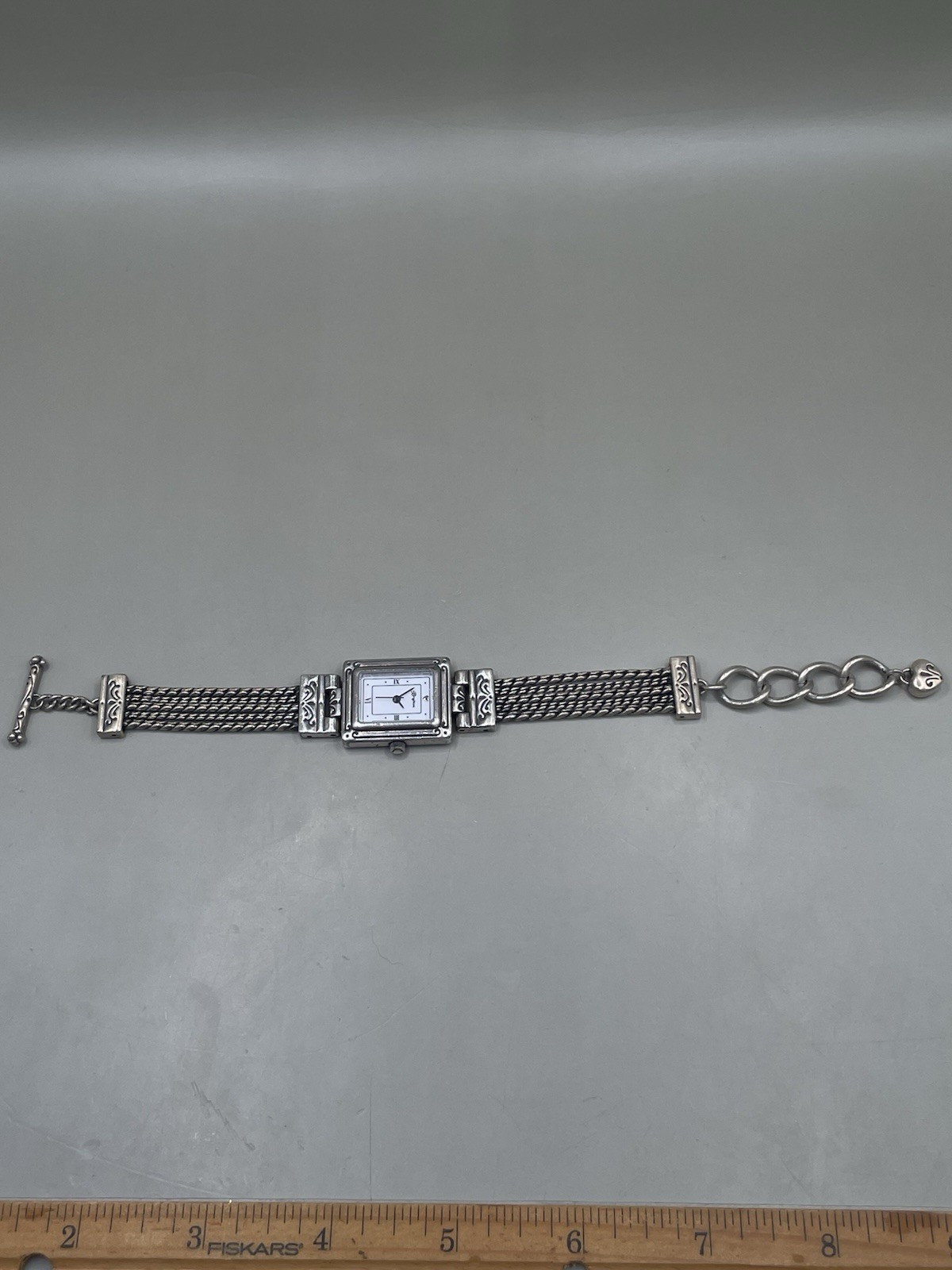 Brighton Tivoli Watch Bracelet Silver Plated NEEDS BATTERY