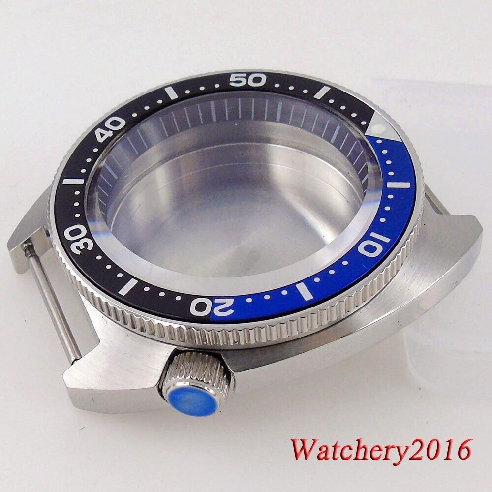 41mm Watch Case Fit for NH35 NH36 PT5000 ETA 2824 ST2130 Domed Sapphire Glass