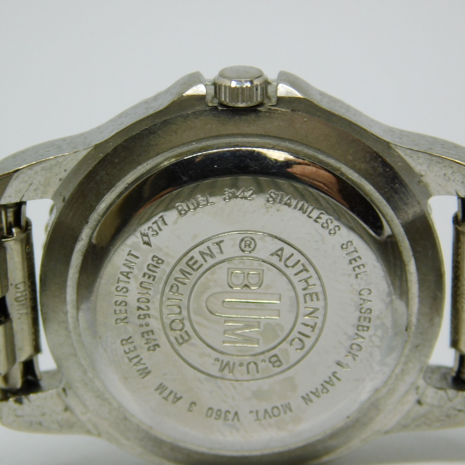 B.U.M. Equipment BUEU1025:E45 Quartz Analog Women’s Watch Sz. 5 3/4″ New Battery