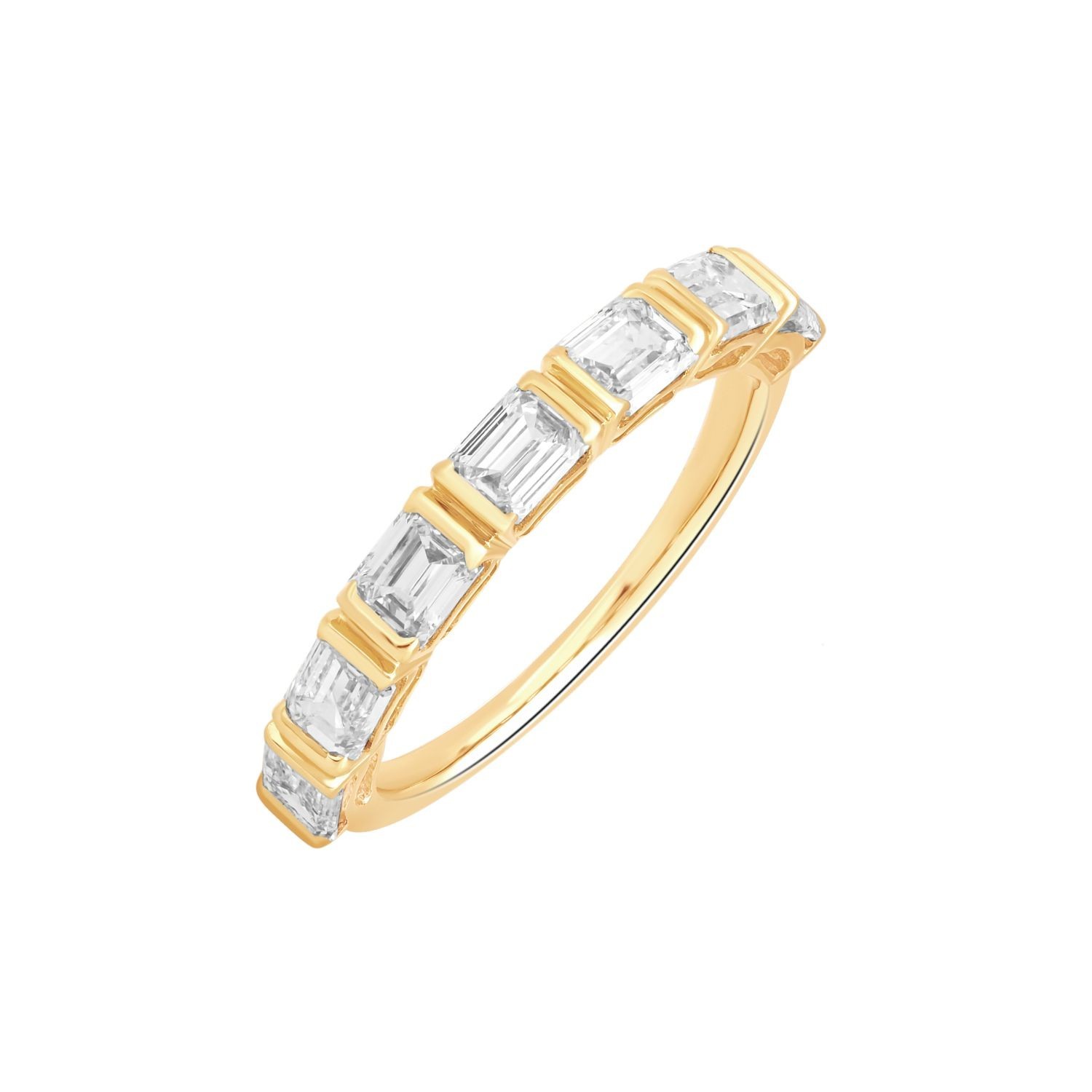 2.15 CT Emerald Certified Lab Grown Diamond Women’s Engagement Ring 925 Silver