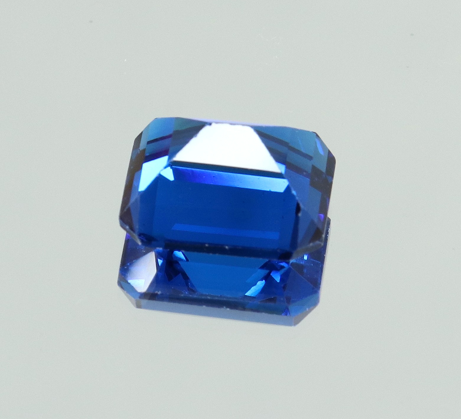 10.00 CT Certified Natural Brazilian Blue Topaz Emerald Shape Loose Gemstone