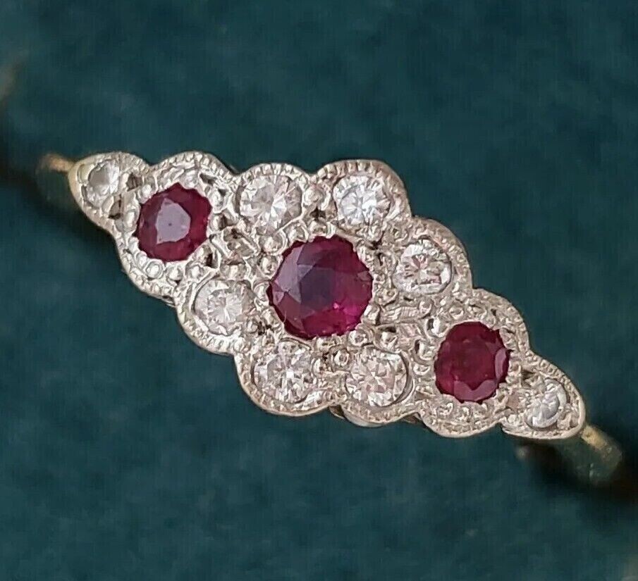 Round Cut Simulated Garnet Women’s Pretty Wedding Ring In 14k Yellow Gold Plated
