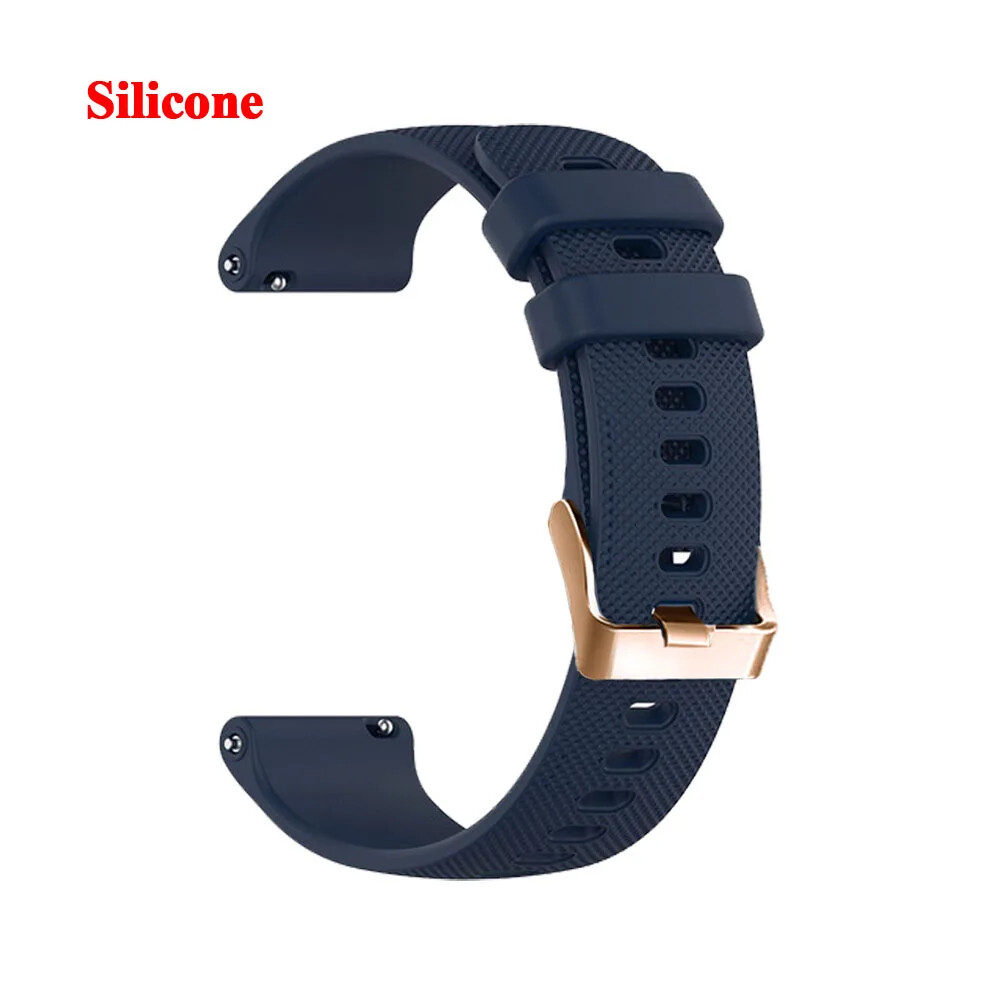 18MM Women Watch Strap For Garmin Forerunner 265S 255S Venu 2S 3S Leather band