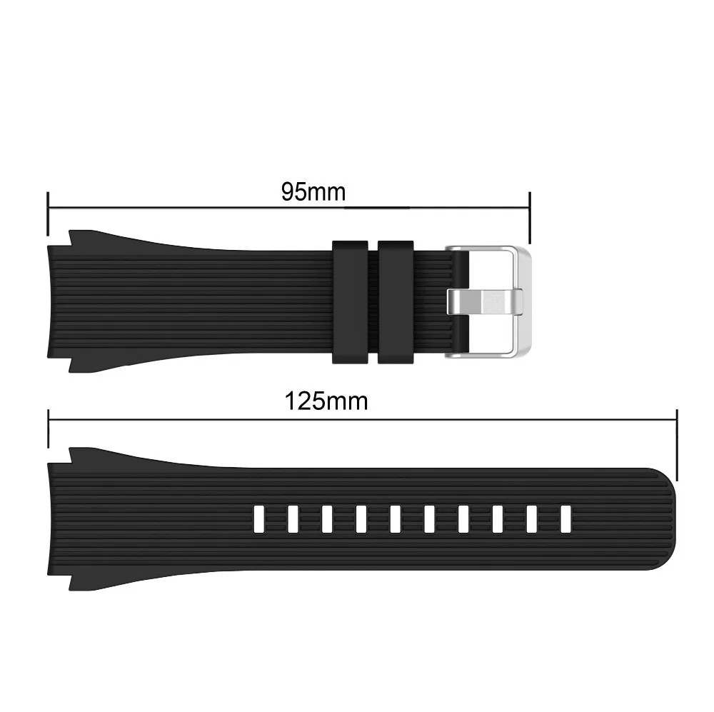 Silicone Watch Band Strap for Garmin Vivoactive 3/5 Forerunner 245 645 Music