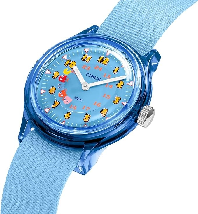 【2 Piece set】Timex Pac-Man Collaboration Camper Quartz 30mm Wrist Watch 2 Colors