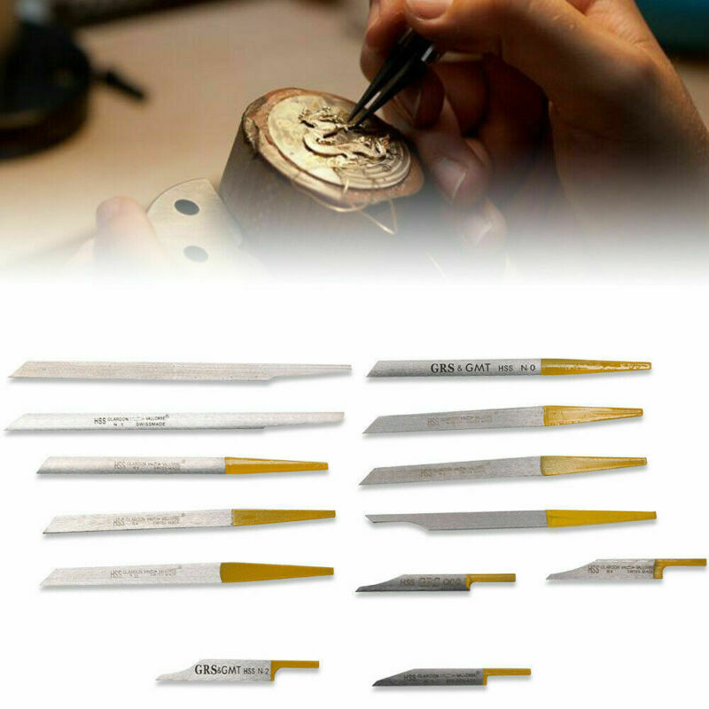 Jewelry Engraving Tool Graver Blades For Pneumatic Impact Engraving Machine