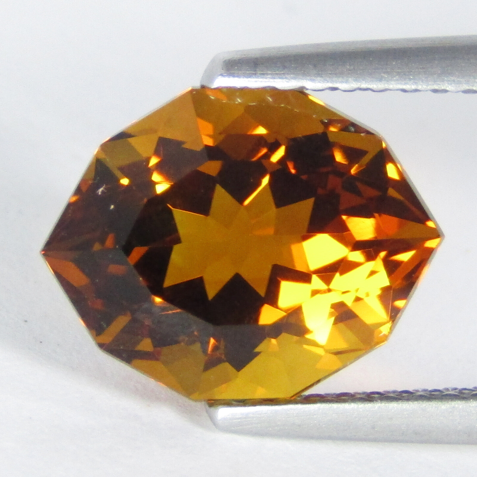3.38Cts Wow Natural Attractive Citrine 11.4x9x6.7mm Fancy Cut Gemstone Ref-VIDEO