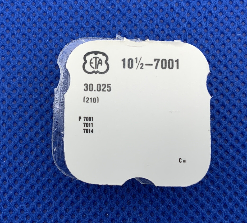 ETA 7001 210/1351 Third Wheel. Sealed. New Old Stock. 18-03 L