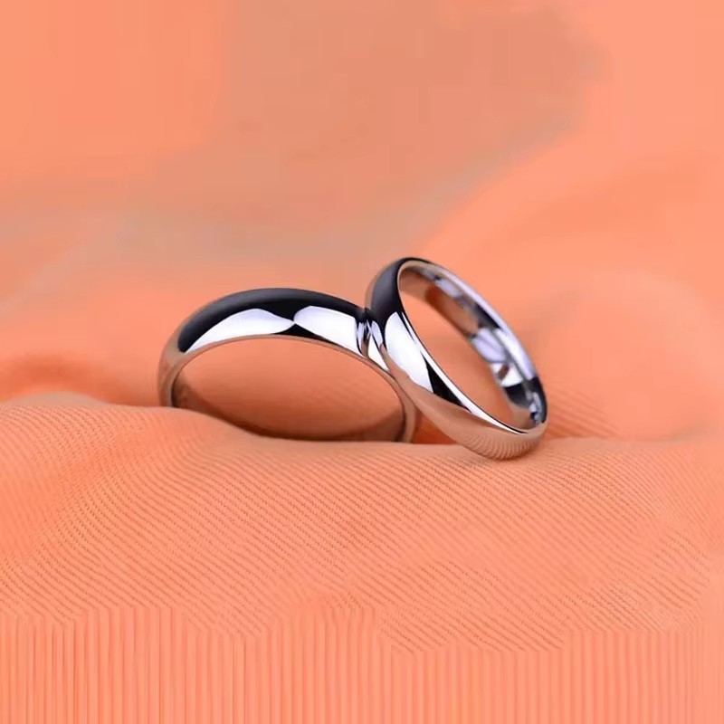 Solid 925 Sterling Silver Wedding Band Ring For Men And Women Multiple Sizes