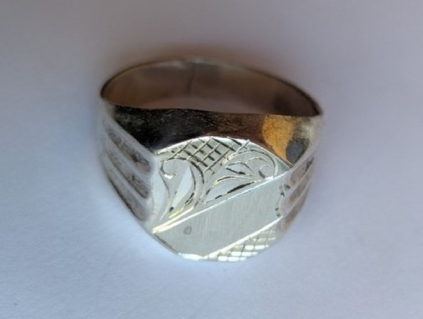 Vintage men’s ring sterling silver 925 Size 11.5 Weight 4.58 g Ukrainian jewelry