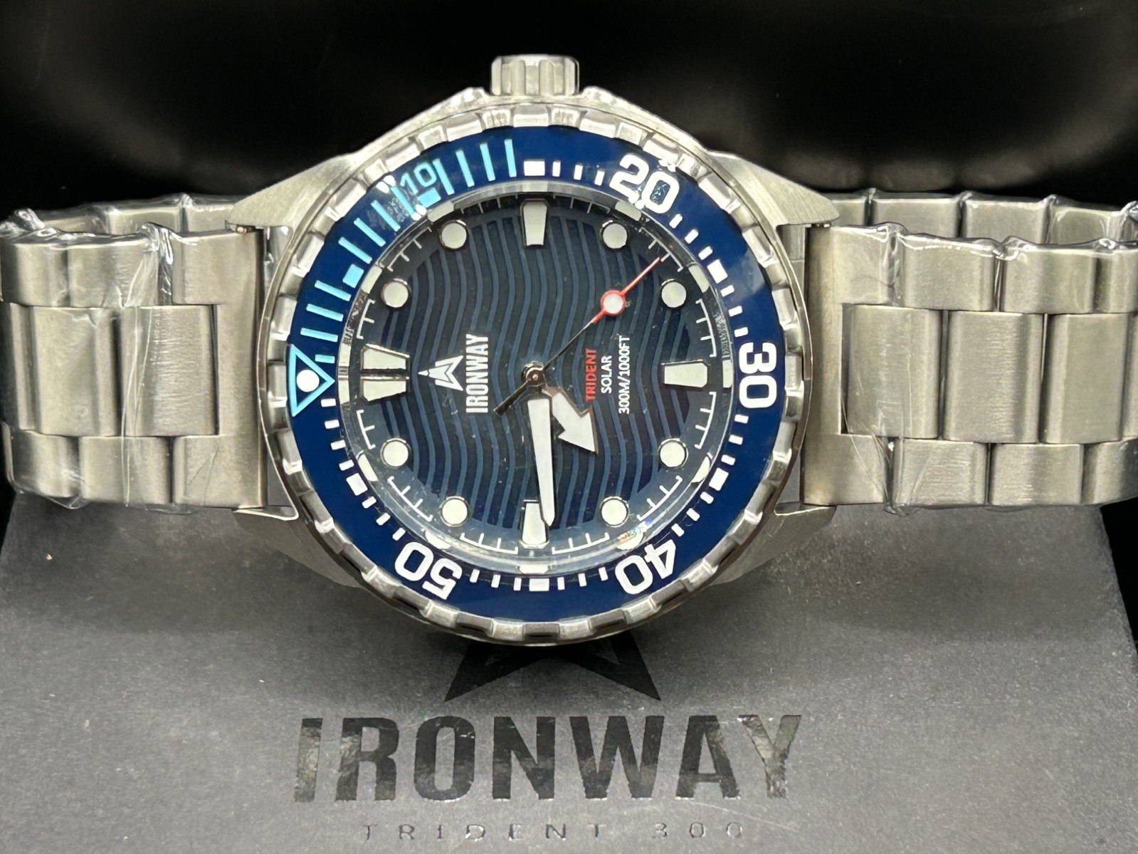 Ironway Trident 300 Solar Powered 30ATM Dive Watch