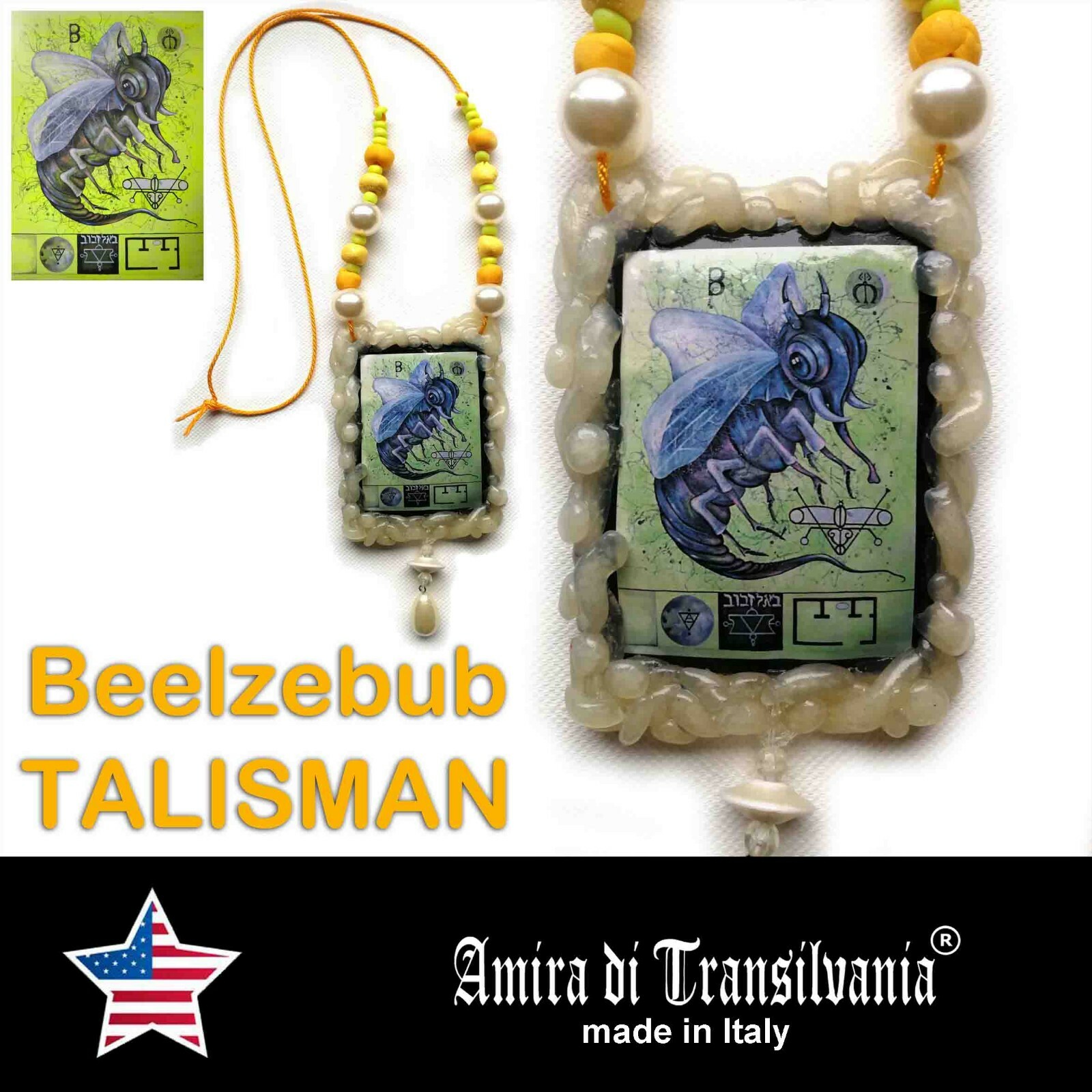 Talisman magic amulet Beelzebub demon Lemegeton Solomon keys clavicula salomonis