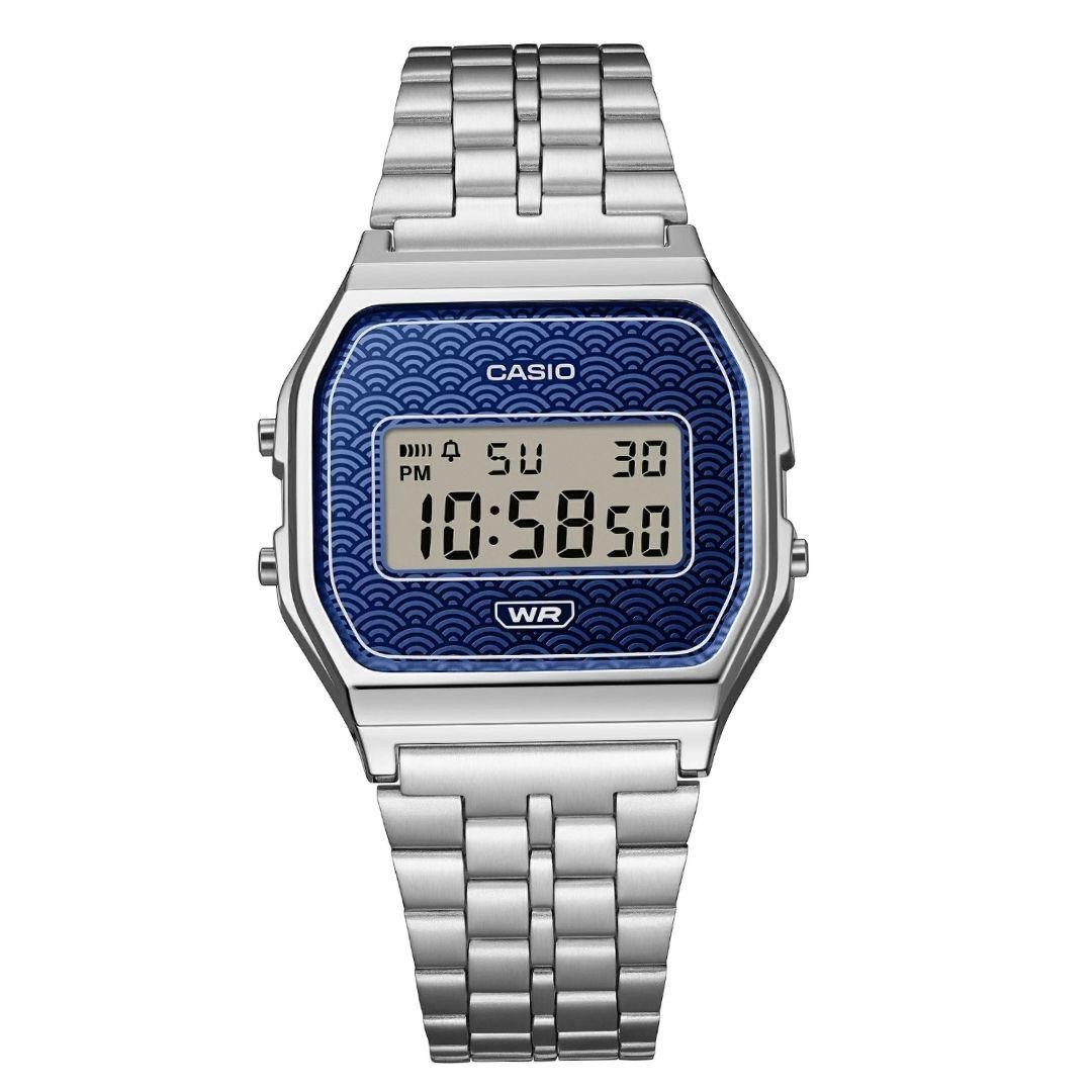 CASIO CLASSIC Series A159WEVJ-2JR A159WEVJ2JR Traditional Wave Blue New in Box